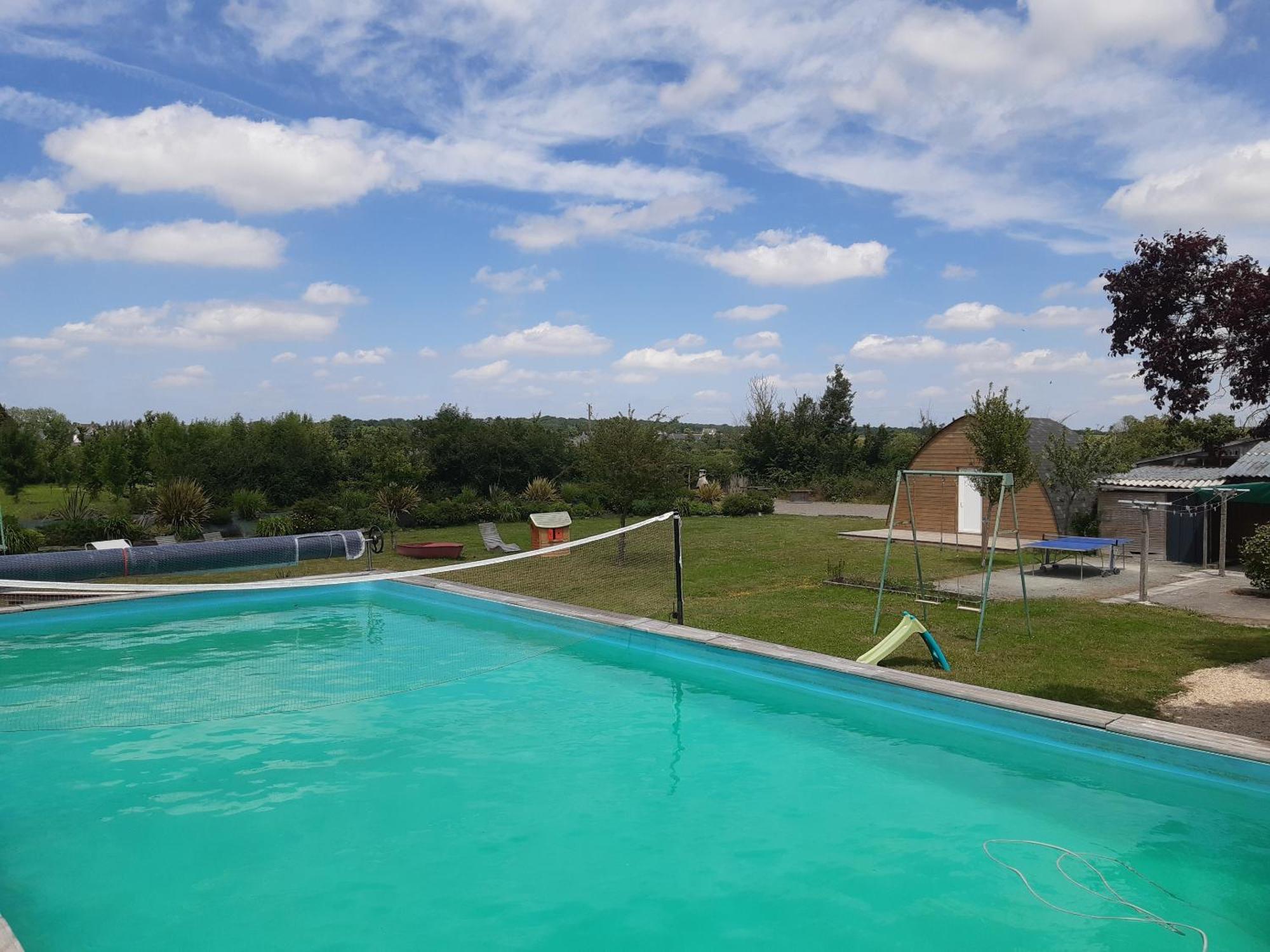 Maison A La Campagne - Piscine Beaulieu-sur-Layon Екстер'єр фото